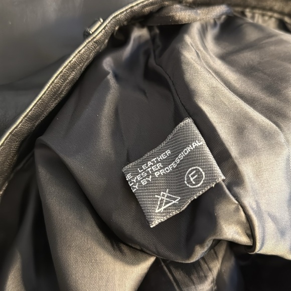 CARSON BY REM CARSON Black Leather Pants 8 - Picture 9 of 9